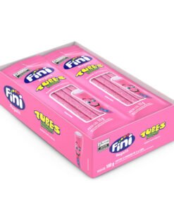 Kit 3 Caixas Fini Tubes Tutti Frutti Azedinho 12x15g Bala de Gelatina