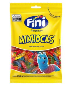 kit 3 Bala Gelatina Fini Bananas 500g