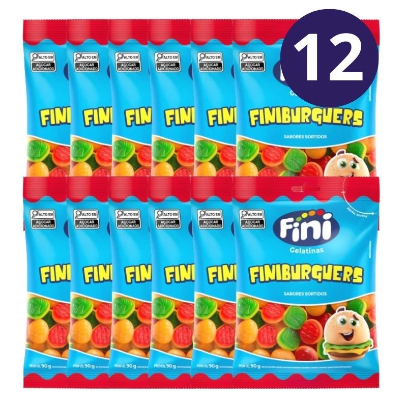 FINI BURGUERS 80g 12UN - Imagem 2