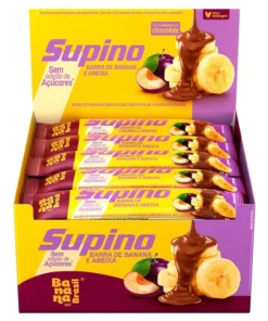 DP.SUPINO ZERO BANANA E AMEIXA C/ CHOC. 24g 20UN