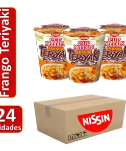CAIXA YAKISOBA CARNE C/MOLHO TERIYAKI 113G 8 UN