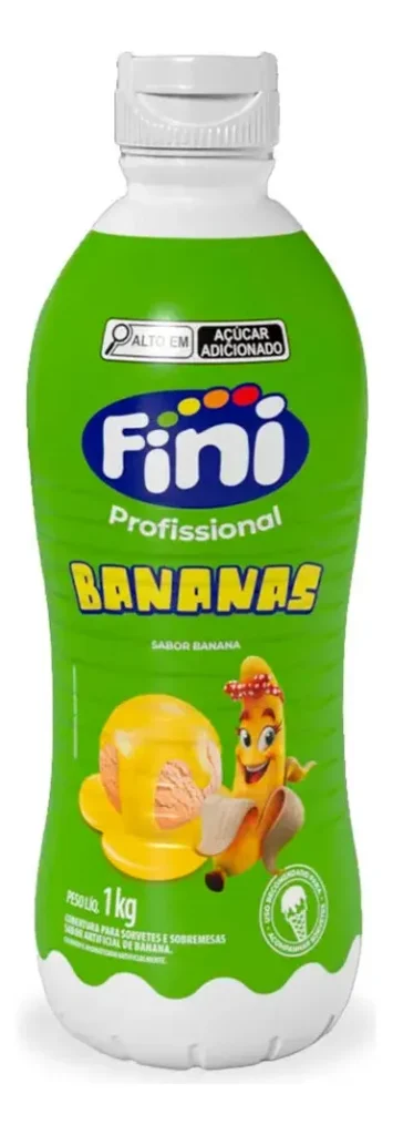 Recheio Banana 1,01kg - Fini