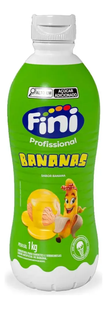 Recheio Banana 1,01kg - Fini