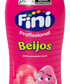 Kit Calda Para Sorvete Beijos 190g - Fini 12  Un