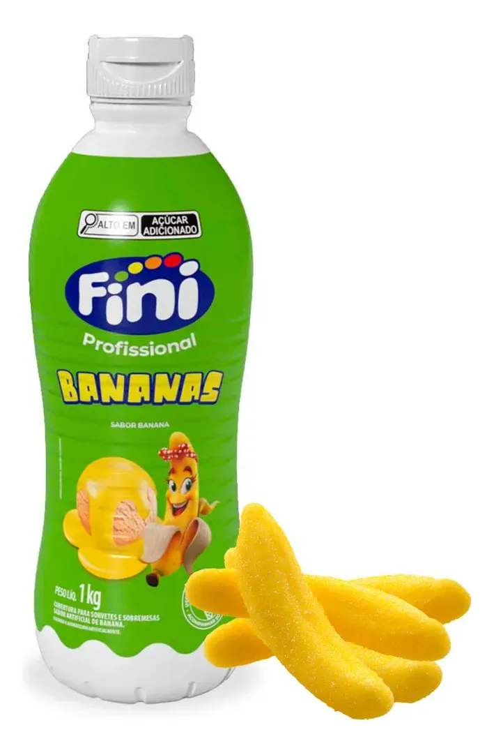 Recheio Banana 1,01kg - Fini - Imagem 2