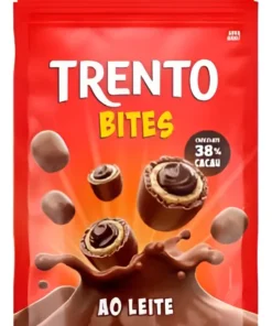 PCT TRENTO BITES POUCH AO LEITE 120g